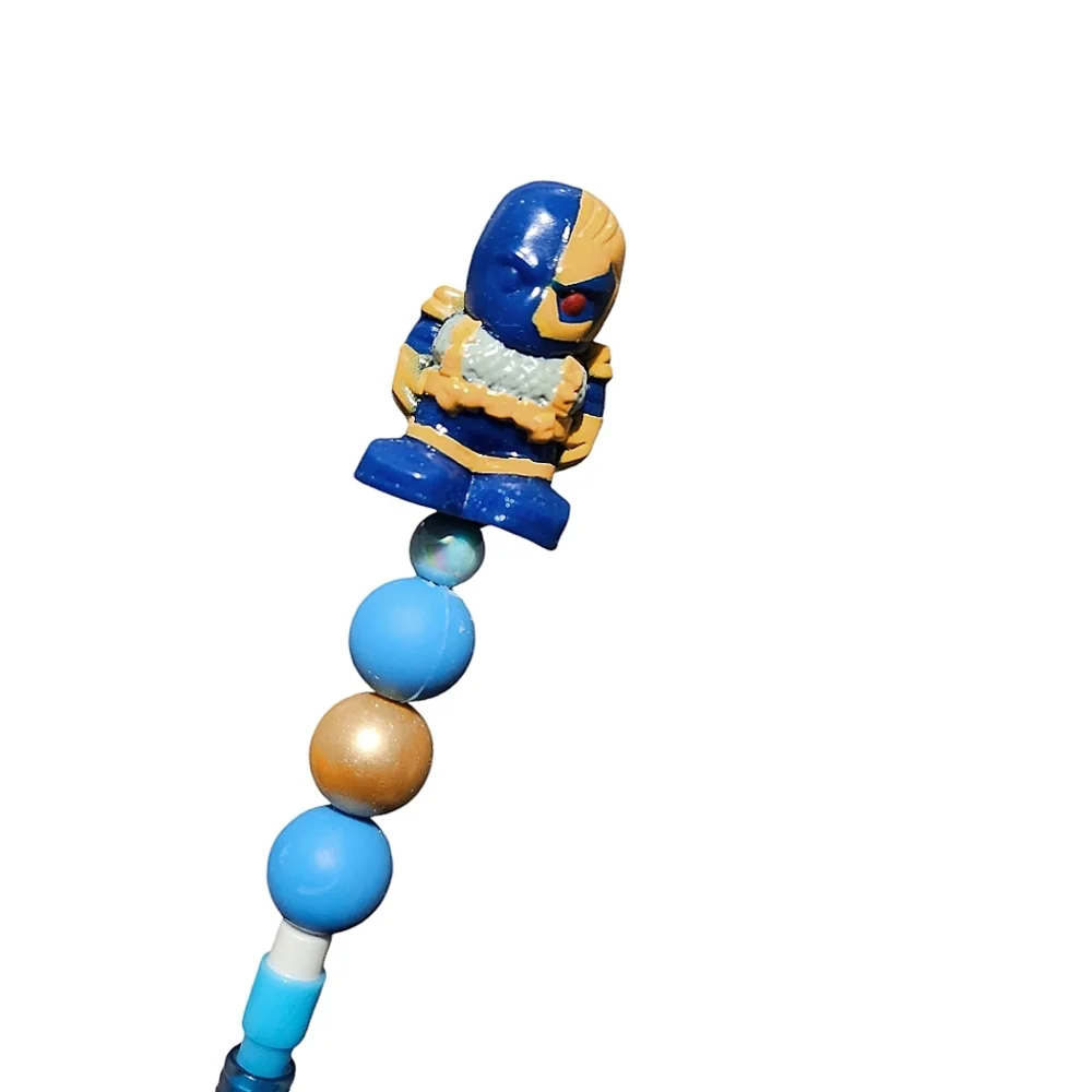 Deathstroke Ooshies DC Comics Custom Beaded Mechanical Pencil Blue